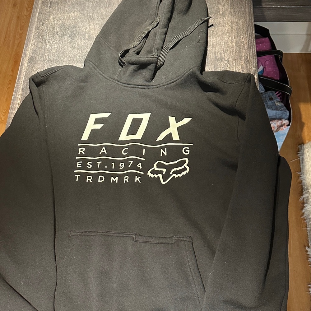Fox Black Hoodie